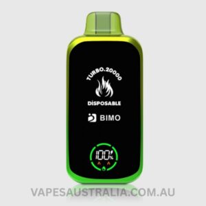 bimo turbo 20000 puffs passion fruit kiwi guava