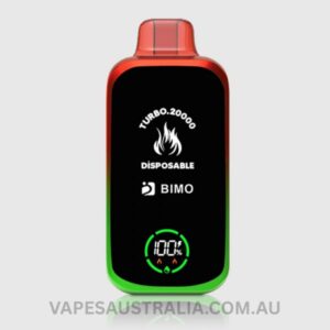 bimo turbo 20000 puffs strawberry kiwi