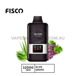 fisco mix bar 12000 puffs aloe grape