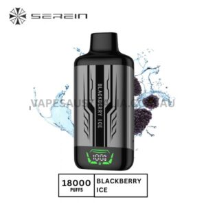 serein mechpro 18000 puffs blackberry ice